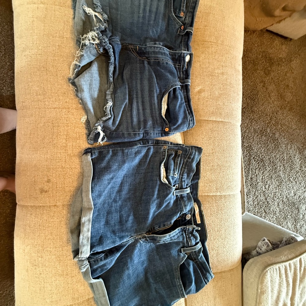 Levi's Blue Jean Shorts for Women